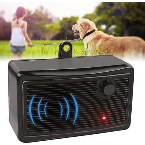 New Anti-bark training device for pet dogs, stop barking training device, ultrasonic anti-barking trainer, without battery
