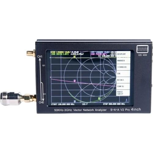New 3G 4-inch vector network analyzer, Saa2n nanovna V2 iron box
