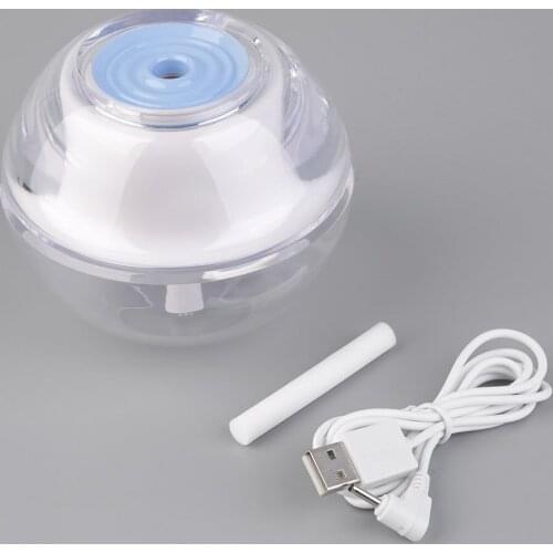 Portable Mini USB Air Purifier Mist Nightlight Steam Diffuser Humidifier