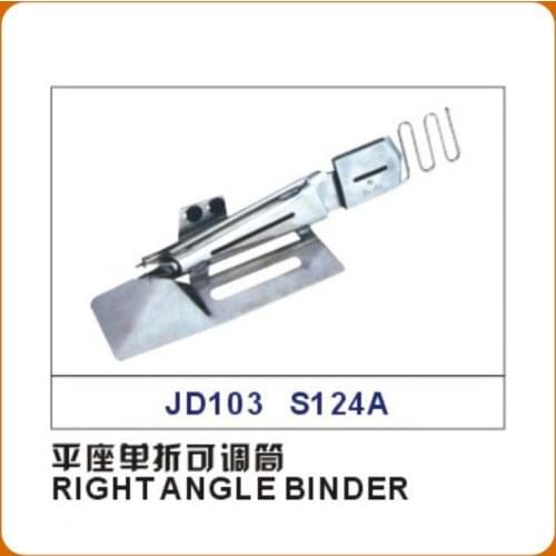 RIGHT ANGLE BINDER Sewing machine accessories flat seat adjustable bobbin edge