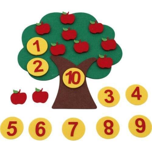 Educational DIY Teaching Kindergarten Manual Cloth Early Learning Education Toys Montessori Teaching Aids Math Toys