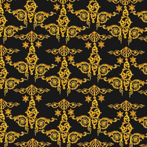 Digital Printing Fabric 100% Polyester Garment Home Design Sewing Fabric by a yard