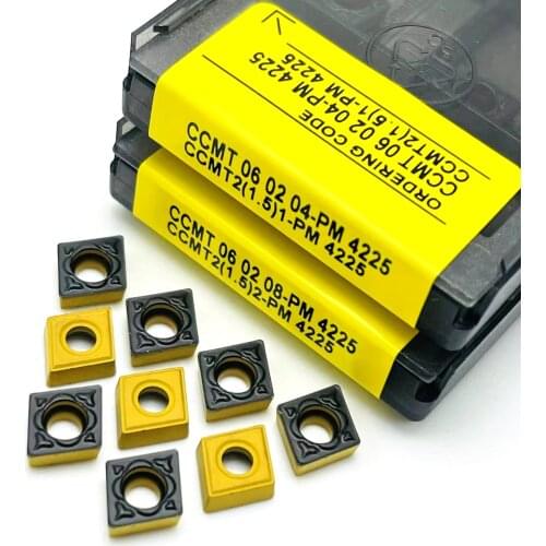 CCMT060204 CCMT060208 PM 4225 carbide tool metal turning tool CNC cutting tool lathe tools CCMT060204 PM4225 turning tool