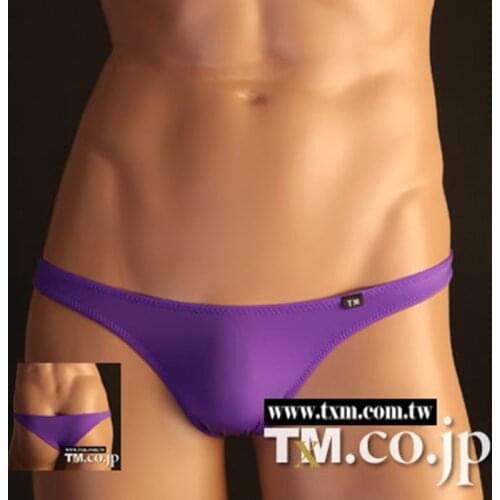 TM new mens briefs thin nylon elastic sexy mens briefs gay breathable Mini briefs