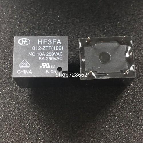 HF3FA 012-ZTF (189) T73-1C-12V Universal 5-pin -10A