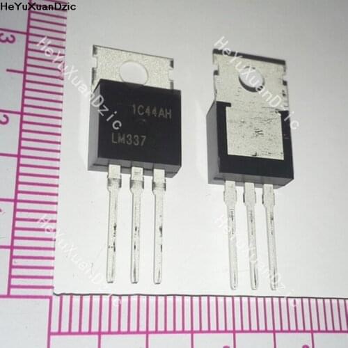 10Pcs/ lot LM337T LM337 1.5A TO-220 adjustable three-terminal regulator New Original Product