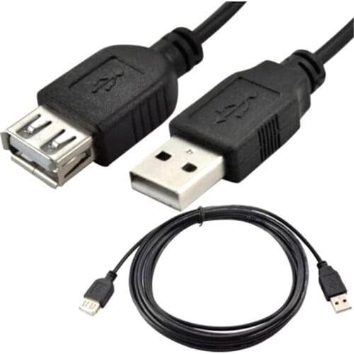 150/100cm USB Extension Cable Super Speed USB 2.0 Cable Male to Female Extension Charging Data Sync Cable Cord Extender Cord
