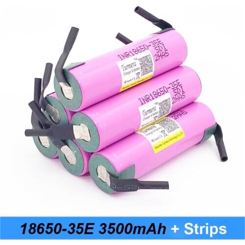 Battery 18650 35e Turmera For E-bike 18650 3500mAh 13A INR18650 35E 18650 battery for bycle battery for screwdriver power bank