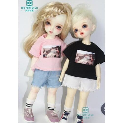 BJD accessories doll clothes for 27cm-30cm 1/6 BJD doll Jacket t-shirt shoe socks