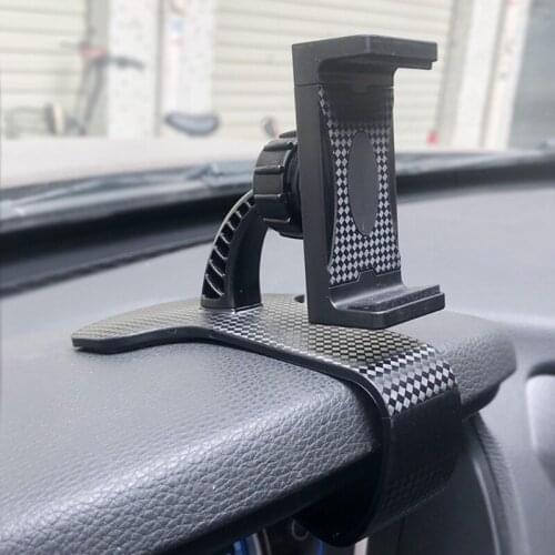 Car Phone Mount 360 Degree Rotation Dashboard Cell Phone Holder Car Clip Mount Stand Suitable for 3.5-6.8 Inch Cellphone