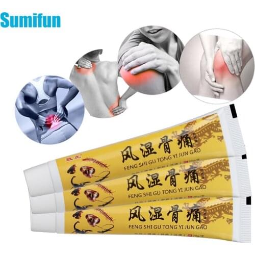 20g Pain Relief Ointment Analgesic Cream Treat Balm Rheumatoid Arthritis Joint Strain Cervical Back Ache Chinese Medical Plaster