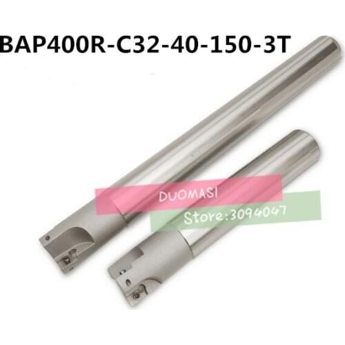 Free Shopping BAP 400R C32-40-150 Indexable Face Mill Holder Dia 40mm L=150mm Milling Cutter Inserts Holder CNC Mill Tool Holder