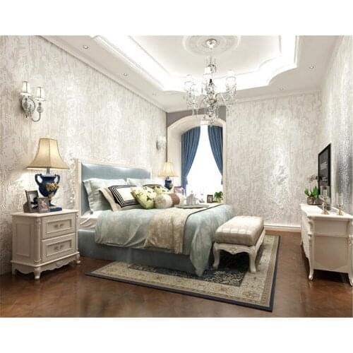 Beibehang Modern minimalist plain diatom mud wallpaper Living room bedroom restaurant hotel full of solid color 3d wallpaper