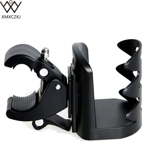 XMXCZKJ Cycling Exercise Bike Water Bottle Holder Drink Cup Bottle Mount Cage Bracket Stand for Handlebar on Spin Bikes Bicycles