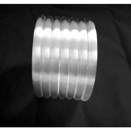 Hot selling customized opaque quartz coil tube for Muffle furnace coil quartz tube