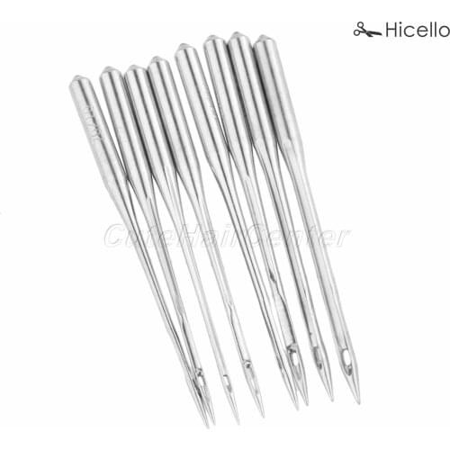 10PCS/lot Sewing Machine Needles DC*1 Industrial Overlock sewing machines all size DCX1 37mm 1.46" Sewing Needles Hicello
