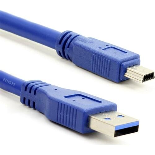 USB 3.0 A Male AM to Mini USB 3.0 Mini 10pin Male USB3.0 Cable 0.3m 0.6m 1m 1.5m 1.8m 3m 5m 1ft 2ft 3ft 5ft 6ft 10ft 3 5 Meters