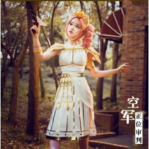 Identity V Cos Martha Behamfil Anime Game Anime Man Woman Cosplay uniform Costume Set Dress + Streamer + Socks + Armband