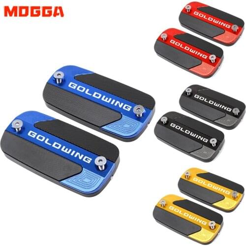 For HONDA Goldwing 1800 GL 1800 GL1800 2010-2018 Goldwing 2019 2020 2021 Motorcycle CNC Front brake Fluid Reservoir Cap Cover
