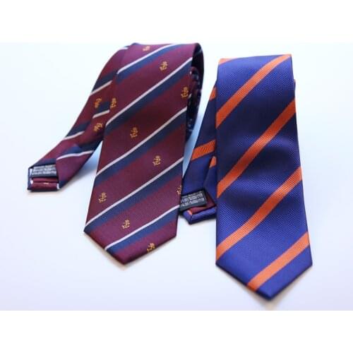 Linbaiway 7cm Polyester Ties for MenS Suit Formal Dress Striped Gravata Collar Slim Tie Wedding Party Necktie Custom LOGO