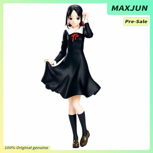 MAXJUN Pre-sale Anime Kaguya-sama wa kokurasetai Figure Kaguya 20cm PVC Model toys Tensai tachi no ren'ai zun sen Action figure