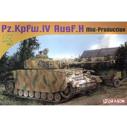 DRAGON 7279 1/72 Pz.Kpfw.IV Ausf.H - Scale model Kit