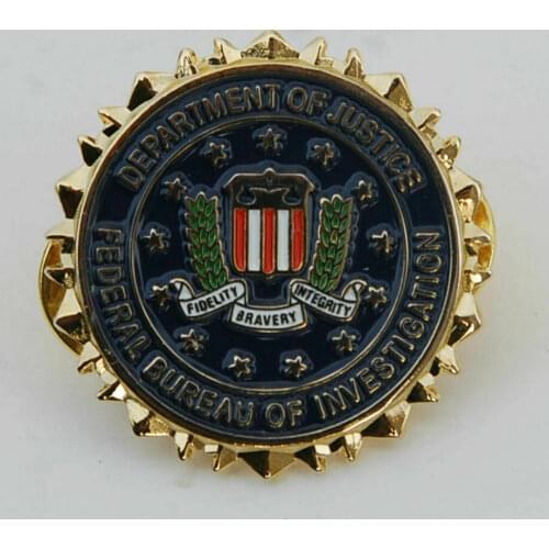 United States Department Of Justice Metal Badge Lapel Pin Gift Outdoors Military armyshop2008