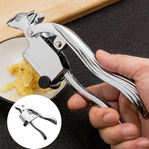 Stainless Steel Garlic Presses Alloy Garlic Presses Squeeze Tool Fruit & Vegetable Tools Cooking Kitchen Accessories