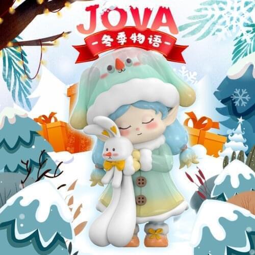 Blind Box JOVA Winter Series Anime Guess Bag Surprise Box Original Action Figure Cartoon Character Model Toys Collection