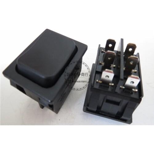 Original new 100% self driving rocker switch 6pin 3gear bilateral left and right self lifting sedan switch 6A250VAC