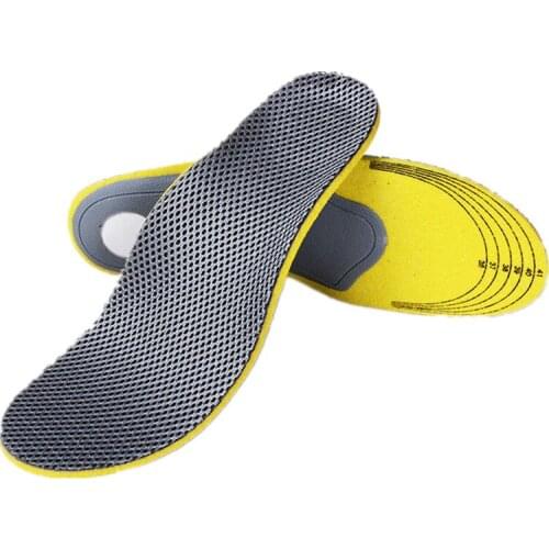 Stretch Breathable Deodorant Running Cushion Insoles For Feet Man Women Insoles For Shoes Sole Orthopedic Pad Memory Foam