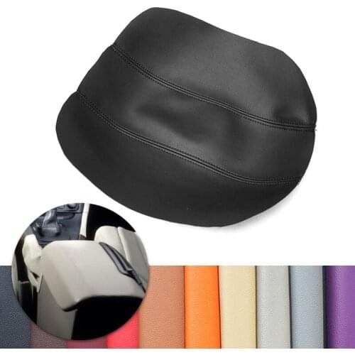 For Volvo S80 1999 2000 2001 2002 2003 2004 2005 2006 Car-styling Center Control Armrest Box Microfiber Leather Cover Decor