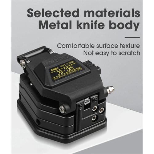 Cleaver SKL-6C Fiber cable cutting knife FTTT fiber optic knife tools cutter Fiber Cleavers 16 surface blade