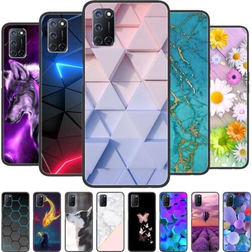 For OPPO A52 Case A72 A92 Case Silicon Back Cover Phone Case for OPPO A 52 72 92 Cases OPPOA92 OPPOA72 OPPOA52 Soft bumper coque