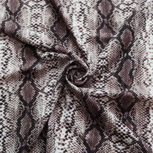 100cm*150cm Africa Chiffon Fabric Dress Scarf Material Snake Pattern