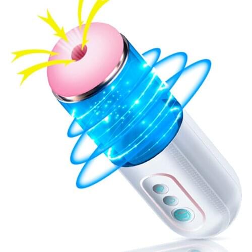 Automatic Vibration Vacuum Pocket Cup Male Masturbator 7 modes Silicone Vagina Real Pussy Adult Masturbation Sex Toys for Men
