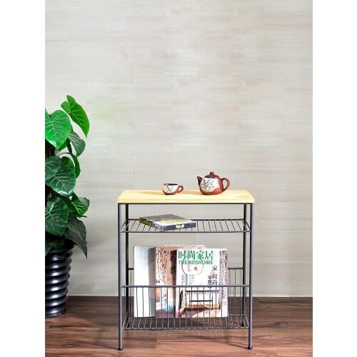 Japanese style sofa narrow side cabinets wrought iron narrow side table mobile small coffee table mini corner a few side shelf