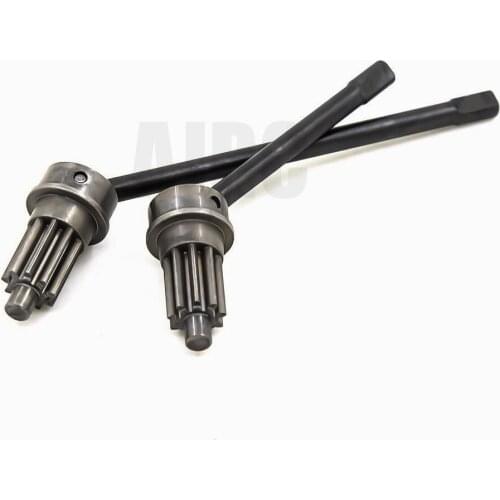 For 1/10 TRAXXAS TRX4 Defender Bronco TRX6 G63 metal drive shaft front wheel door bridge drive output shaft universal joint CVD