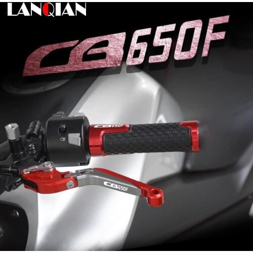 For Honda CB650F Motorcycle Brake Clutch Levers & handlebar Handle bar Grips CB 650F 650 F 2014 2015 2016 2017 2018 Accessories