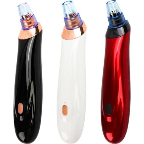 Blackhead Remover Electric UV Ivory White Acne Cleaner Blackhead Black Point Vacuum Cleaner Tool Black Spot Pore Cleaner Machine