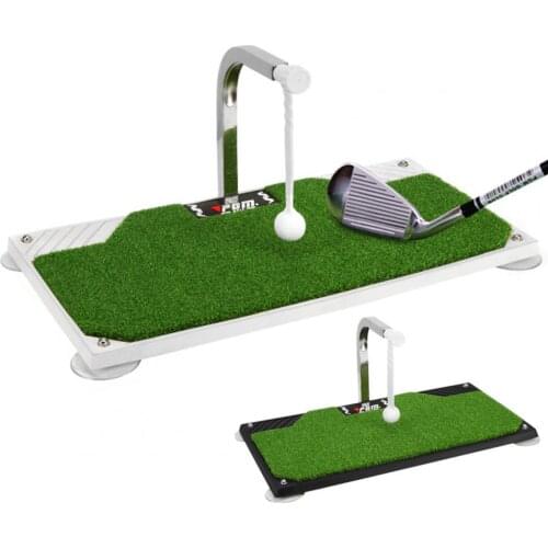 Hot sale PGM Golf Swing Putting Golf Practice Putting Mat Golf Putter 360 ° Rotation Green Trainer Beginners Training Aids