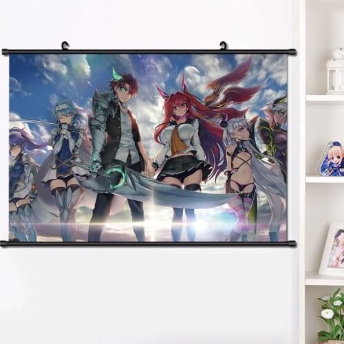 Anime The Testament of Sister New Devil Basara Tojo Mio Naruse Wall Scroll Poster Wall Hanging Poster Fashion Home Decor 40×60cm