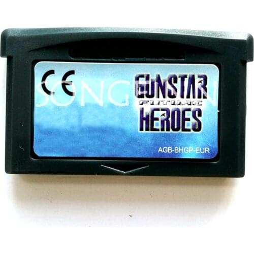 Gunstar Future Heroes Memory Cartridge Card for 32 Bit Video Game Console Accessories