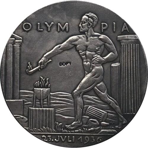 German 1936 copy coin