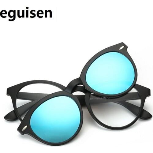 Width-145 Men eyewear magnetic clip eyeglass frame with clip on sunglasses big face women goggles Polarized cycling eyewear male