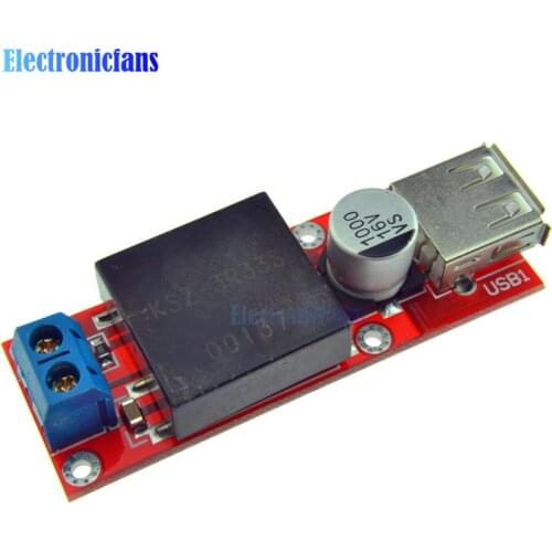 5V USB Output Converter DC-DC DC 7V-24V 12V To 5V 3A Step-Down Buck KIS3R33S Module KIS-3R33S Step Down Power Supply Module