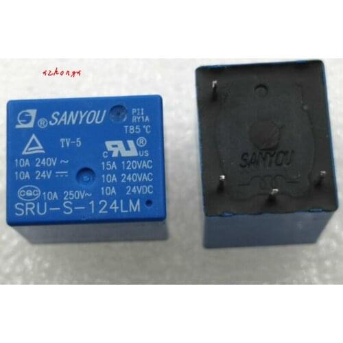 Sru-s-124lm 24VDC 4 feet 10A240VAC 0.36w