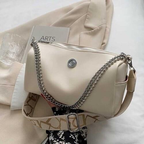 Female Messenger Womens Bag 2021 Crossbody Chain Quality Top Designer Bolsas Fashion Simple Shoulder Bags For Women Handbags
