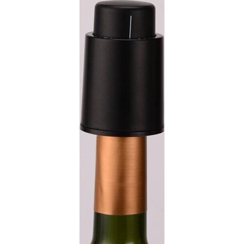 1 PC silicone wine bottle stopper plug vacuum seal champagne wine stopper cover sealing machine kitchen tool bar