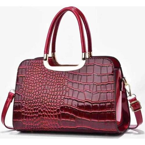 2021 New Fashion Large Capacity Handbags Women Designer Stone Pattern Tote Bag PU Leather Crossbody Bags Female Shoulder Bag Sac